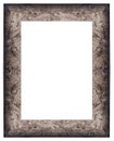 Stylish Silver Frame Royalty Free Stock Photo