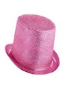Stylish silver pink party hat