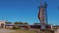 Stylish Skyliner Motel at Route 66 Royalty Free Stock Photo