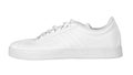 Stylish sneaker isolated on white background. White casual shoe. File contains clipping path Royalty Free Stock Photo