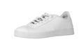 Stylish sneaker isolated on white background. White casual shoe. File contains clipping path Royalty Free Stock Photo