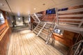 Stylish Stairs in luxurious passenger ferry