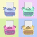 Stylish typewriter