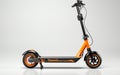 Stylish Urban Electric Scooter on White Background