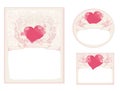 Stylish valentine cards collection