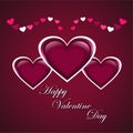 Stylish Valentines Day Background