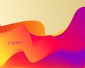 Stylish vibrant colorful vector background wallpaper