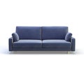Stylish violet sofa