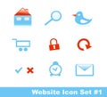 Stylish website icon set, Part 1