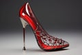 Stylish Woman stiletto heels. Generate Ai Royalty Free Stock Photo