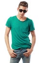 Stylished young man Royalty Free Stock Photo