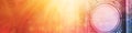 Stylistic banner background in ancient design, for web and design, generative ai
