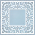 Stylization floral frame Royalty Free Stock Photo