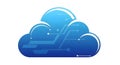 Digital Cloud Technology Concept Royalty Free Stock Photo