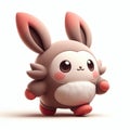 Stylized Cartoon Bunny