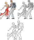 Stylized Dancers