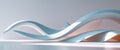A stylized design using organic forms to convey innovation