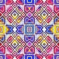 Stylized ethnic pattern