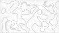 The stylized height of the topographic contour in lines and contours. The concept of a conditional geography scheme and the
