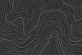 The stylized height of the topographic map contour in lines and contours. The concept of a conditional geography scheme and the