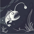 Anglerfish Abyss Hunter Royalty Free Stock Photo