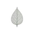 Stylized leaf illustration with intricate, mosaic-like vein pattern Royalty Free Stock Photo