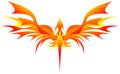 Stylized phoenix