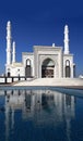 Stylized photos of a new mosque in Astana. Kazakhstan