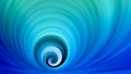 Vivid Sea Blue Stylized Wave Background 16x9