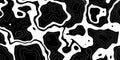 Stylized topographic contour map. Geographic dark black mountain relief. Abstract lines on wavy background. Vector