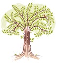 Stylized Tree Royalty Free Stock Photo