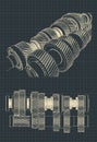 Mechanical gearbox blueprints