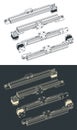 Belt driven actuator drawings