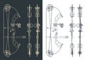 Compound hunting bow blueprints