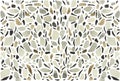 Watercolor terrazzo background white