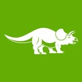 Styracosaurus icon green