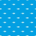 Styracosaurus pattern seamless blue