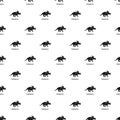 Styracosaurus pattern seamless vector