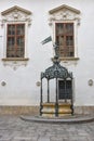  The Styrian Armoury Landeszeughaus courtyard in the city center of of Graz, Austria, the world