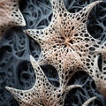 Styrian Starfish: Intricate 3d Printed Star Burst Designs