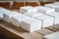 Styrofoam Board Detail: Versatile Material for Packing and Insulation Projects. Expanded polystyrene plates. A stack of