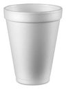 Styrofoam cup Royalty Free Stock Photo