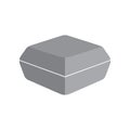 Styrofoam lunch box icon Royalty Free Stock Photo