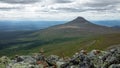 StÃÂ¤djan mountain in Idre, Sweden. Mountain looking like a volcano