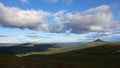 Stadjan view from Nipfjallet mountain in Nature Reserve in Sweden