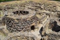 Su Nuraxi in Sardinia, Italy Royalty Free Stock Photo