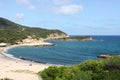 Su Portu beach in Sardinia Royalty Free Stock Photo