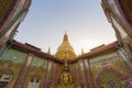 Su Taung Pyae Pagoda and its ancillary pavilion