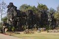 Suan Hin Pha Ngam or Thailand`s Kunming at Phu Luang Wildlife Sanctuary in Loei, Thailand Royalty Free Stock Photo