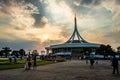 Suan Luang Rama IX on sunset or evening time Bangkok, Thailand